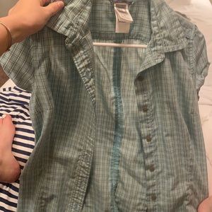 Short sleeve flannel